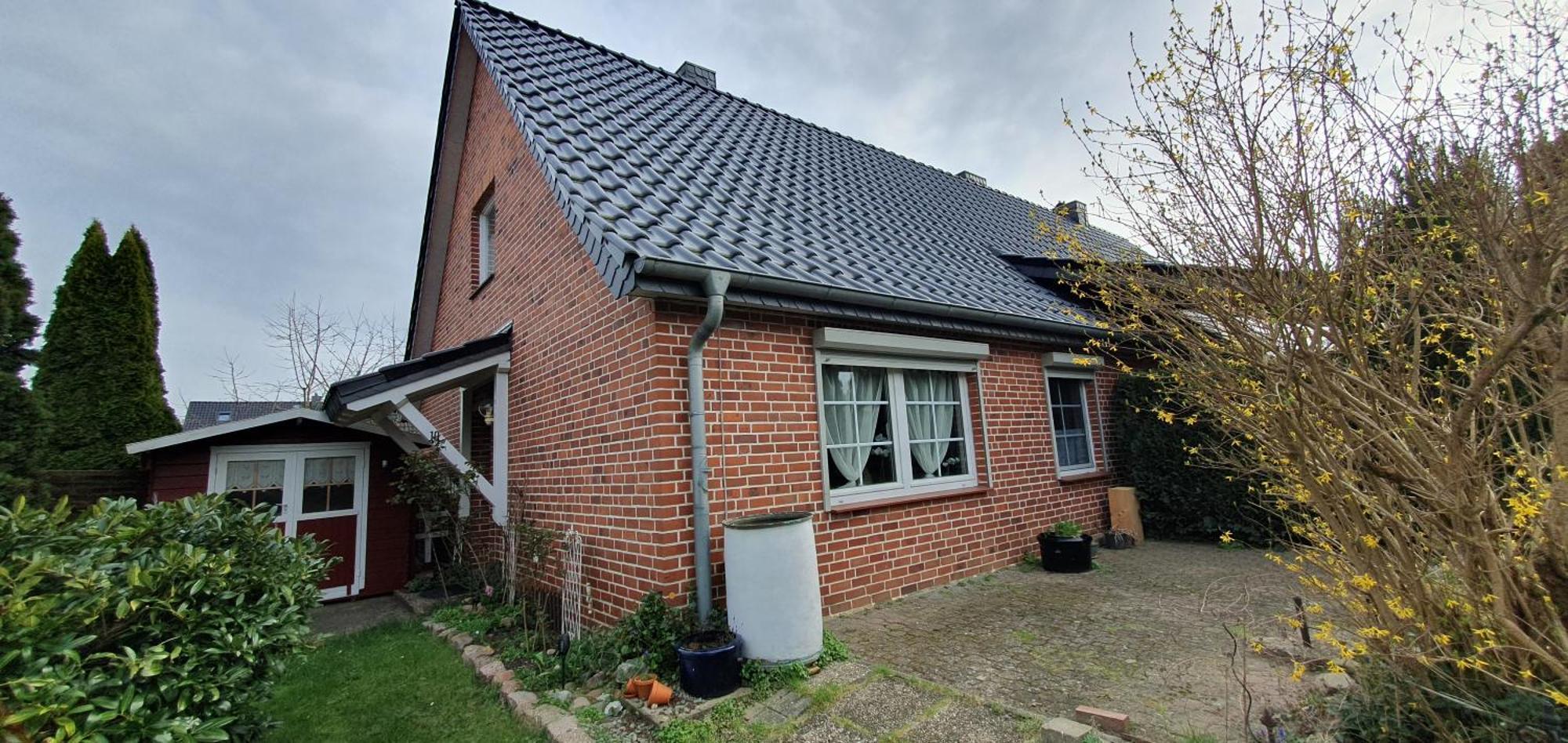 Wohnung Corinchen Tespe Экстерьер фото